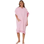 Ocean & Earth Waffle Hooded Poncho