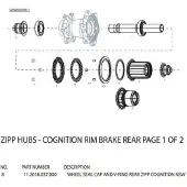 Zipp Cognition Driveside Tetningsring