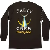 Salty Crew Tailed Langermet T-skjorte svart