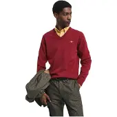 Gant Superfine Lambswool V-hals Genser
