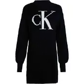 Calvin Klein J20j222294 Langarmet Kort Kjole