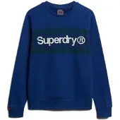 Superdry Core Logo Stripe Relaxed Collegegenser