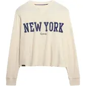 Superdry Ath Essential Graphic Langarmet T-skjorte