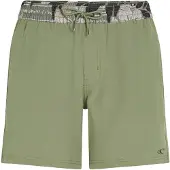 O'Neill Pocket Print 16" Boardshorts grønn