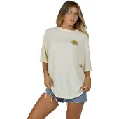 Salty Crew Palm Set Cover Up T-skjorte hvit