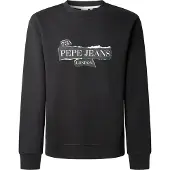 Pepe Jeans for man. PM5800066 Sweatshirt Gus black (XS), Casual, Cotton