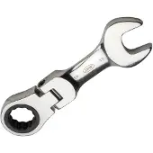 JBM Set Of 12 Mini Combination Articulated Wrenches With Skralle