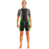 Abysstar Surf 2.5 Mm Kortermet Shorty For Dame Med Glidelås Foran