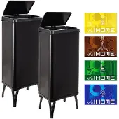Wellhome Smarte Søppelkasser 60l 2 Enheter