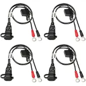 Optimate O1x4 Optimate 508mm 12v 1/4´´ Batterikabel 4 Enheter