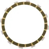 Barnett Honda/kawasaki/ktm/suzuki 301-45-10010 Aramidic Lining Clutch Friksjonsplater