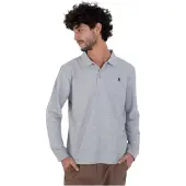 Hurley Icon Langermet Polo grå