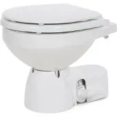 Jabsco Compact Quiet Flush E2 Salt Toalett 10a 24v