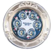 BÅTSYSTEM Blå Led-undervannslampe 16w