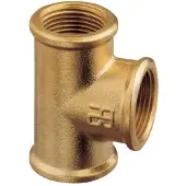 PLASTIMO F 1 1/4´´ Messing T-kobling