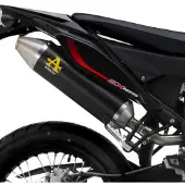 Arrow Thunder Aluminium Dark Aprilia Rx/sx 125 ´21-22 Homologert Lyddemper