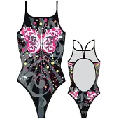 Turbo Butterfly Stars Tynn Stropp Badedrakt