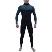 Kynay Surf Ultra Stretch 4/3 Mm Langarmet Neopren-drakt Med Brystglidelås