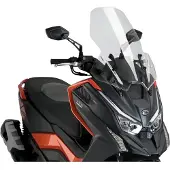 Puig V-techline Touring 21149w Høy Vindskjerm