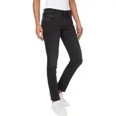 Pepe Jeans for woman. PL204165VS1 Jeans New Brooke Black (34/30), Casual, Organic Cotton, Sustainable