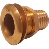 Maestrini Gs30780 1 1/2´´ Messing Krommet Skroggjennomføring
