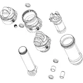 RockShox Super Deluxe Coil High Flow Stempelsett