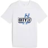 Puma Manchester City Fc Football Culture 25/26 Kortarmet T-skjorte