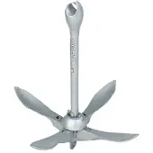 PLASTIMO Grapnel Spoon Sammenleggbar Anker
