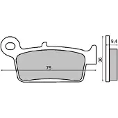 RMS Beauty Honda Crm 50cc 225102633 Sintrede Bremseklosser