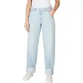 Pepe Jeans for woman. PL2050875 Blue Barrel Jeans (26/30), Casual, Cotton, Denim