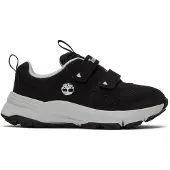 Timberland for boy. TB0A6E1AEK91 Leather shoes with velcro fastening Motion Access black (20), Flat, Casual, children's fashion