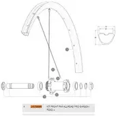 Mavic Allroad Pro Carbon Road+ Framfelg