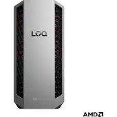 Lenovo LOQ 26ADR10 91DF - Tower gaming - Ryzen 7 8745HX / inntil 5.1 GHz - RAM 16 GB - SSD 1 TB - NVMe - GeForce RTX 5050 - Gigabit Ethernet, Bluetooth 5.2, IEEE 802.11ax (Wi-Fi 6) - Win 11 Home - mo