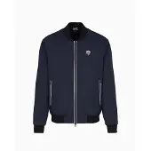Emporio Armani for man. 8NPB12_PN7LZ Premium Shield Nylon Bomber in navy (XXS), Casual, Sport, Multisport, Polyester