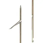 Picasso Gold Inox Stainless Steel Round Notch 6.5 Mm Enkel Flopper Spydskaft