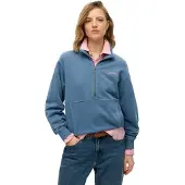 Superdry W2012355a Essential Logo Gd Halv Glidelås Genser