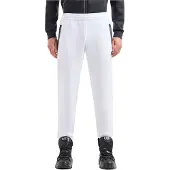 Emporio Armani for man. 8NPP63_PJ4EZ Premium Zip trousers white (XS), Casual, Polyester