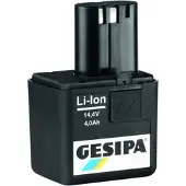 Gesipa 1666440 verktøybatteri 14,4 V 2,0 Ah Li-ion