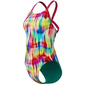 Speedo Fl Printed Leaderback Badetøy