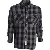 West Coast Choppers Flannel Aramidic Lining Skjorte Med Lange Ermer