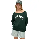 Superdry Athletic Essential Bardot Crew Collegegenser