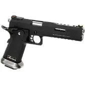 WE Hi-capa 6 Force A Silver Barrel Full Metal Gbb Airsoft-pistol
