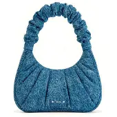 JW PEI Gabbi Ruched Denim Håndveske