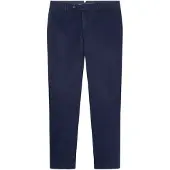 Hackett for man. HM212488 Sanderson trousers navy (36/34), Casual, Cotton
