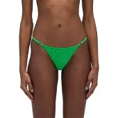 Sundek Keer Briefs With Adjustable Side Ties And Rhinestones Bikini Bunn