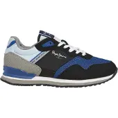 Pepe Jeans for girl. PBS400004 Trainers London City blue (37), Flat, Laces, Casual, children's fashion