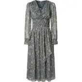Pepe Jeans Livy Dress Lang Kjole Med Lange Ermer