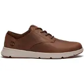 Timberland for man. TB0A6C8EW011 Parker Street Leather Sneakers brown (40), Flat, Laces, Casual