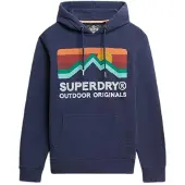Superdry Great Outdoors Relaxed Fit Hettegenser