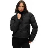 Superdry for woman. W5011975A Tech Jacket black (XL), Casual, Sustainable, Recycled nylon